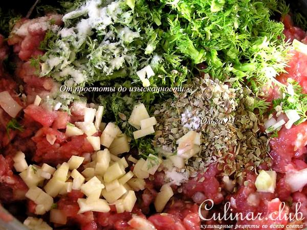 Мясные шарики с травами в томатном соусе ("Я+Серж Маркович=...")
