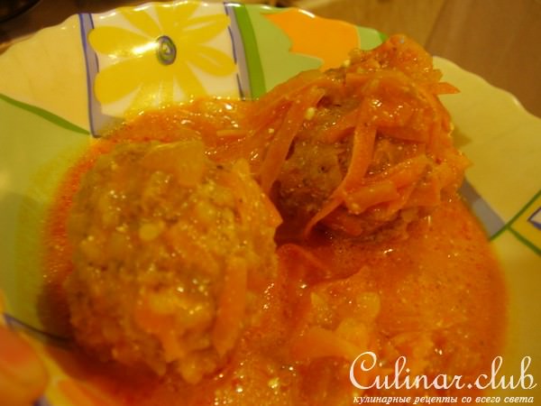 Ёжики мясные в мультиварке