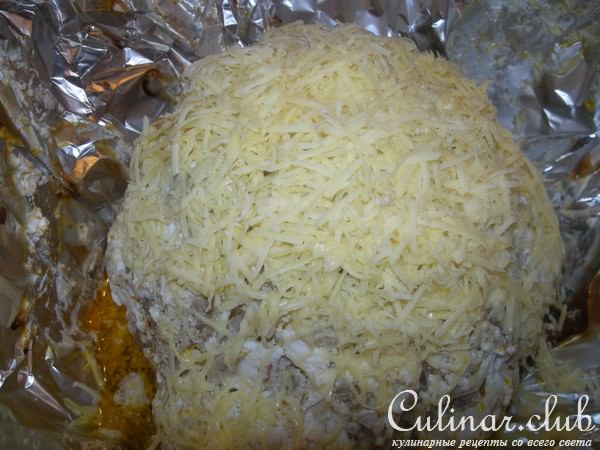 Фаршированная цветная капуста.
