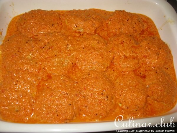 Мясные розочки на кефирно-содовом тесте с интересным соусом