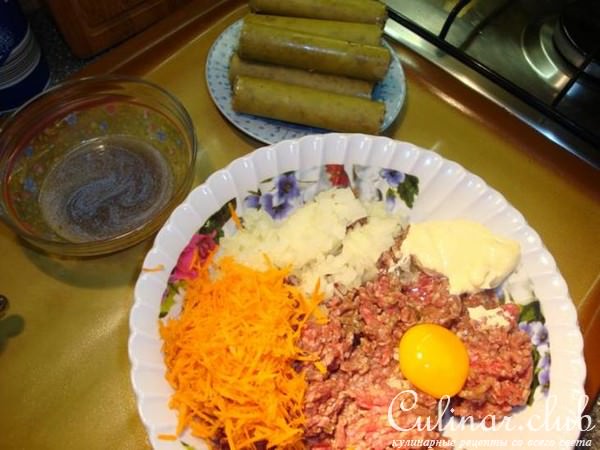 Мясной рулет с грибной начинкой в каннеллони