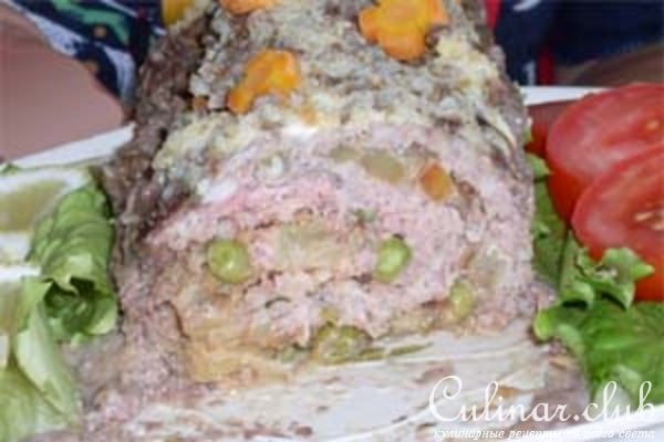 Мясной рулет по-мексикански