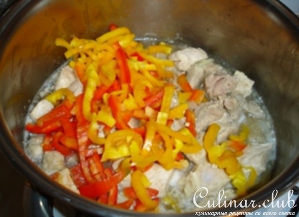 Сочное мясо под кисло-сладким соусом