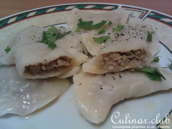Вареники с мясом. Не пельмени!!!