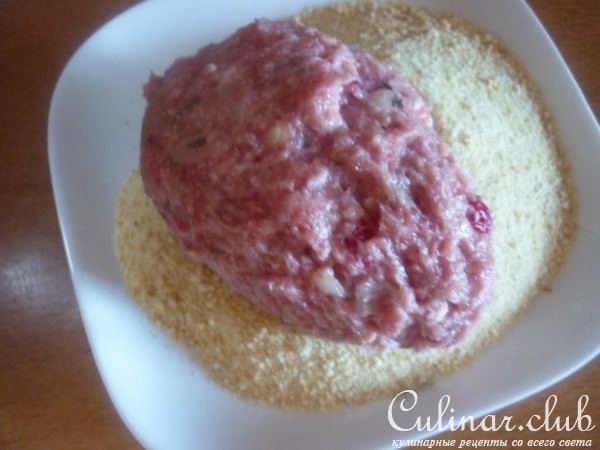 Котлеты с брусникой от Никиты