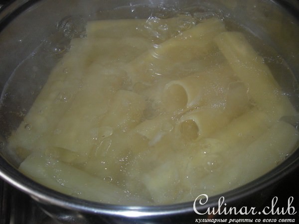 Каннелони с телятиной и кабачками