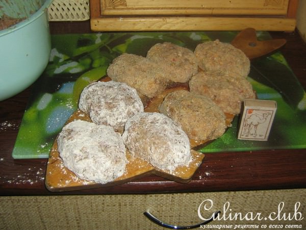 Котлеты Лапинские с брусникой от Анастасии