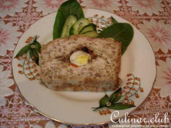 Куриная запеканка "С сюрпиризом!" (вариант)
