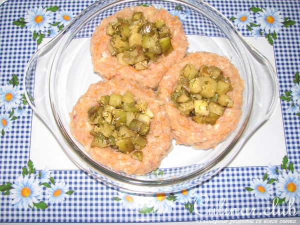 Корзиночки из фарша