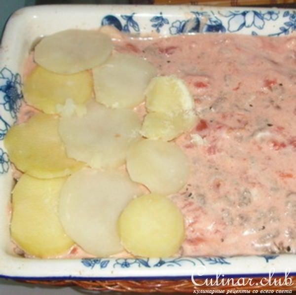 Картофельная запеканка с мясом