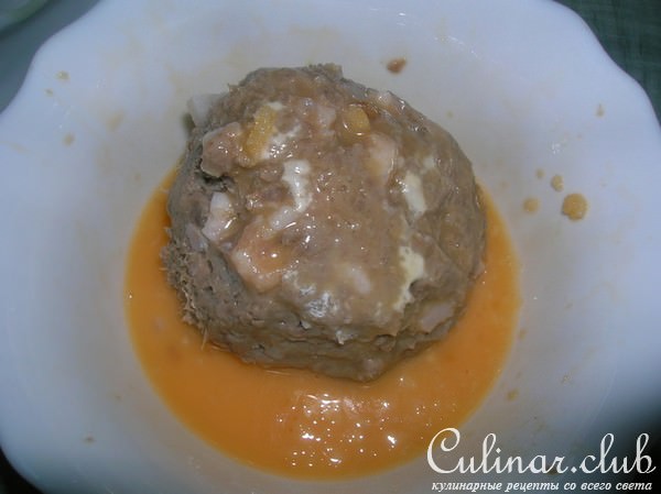 Завтрак мясоеда ( или мясные шарики с сюрпризом)