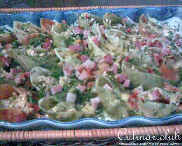 Фаршированные ракушки