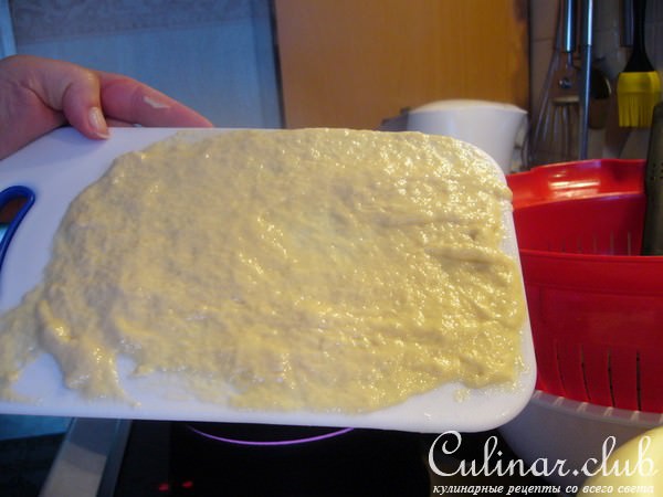 Клeкцки по-швабски (Sptzle) с печеночно-грибным рагу
