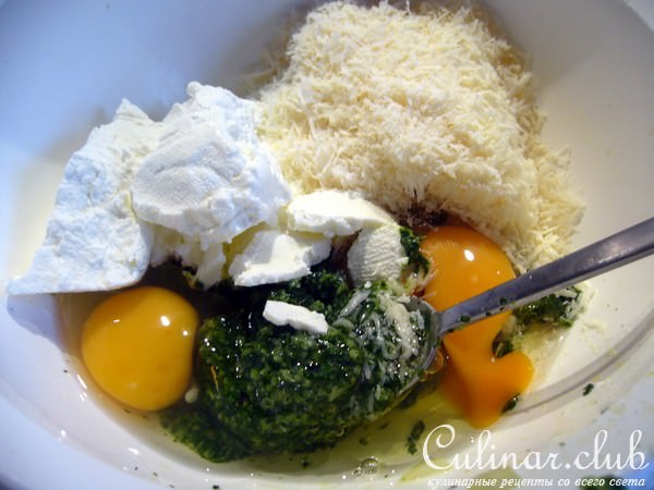 Malfatti (сырно-шпинатные ньокки-неряхи) со сливочным маслом и шалфеем
