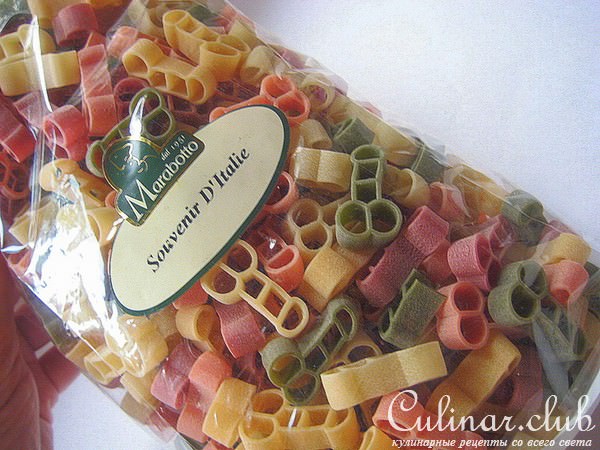 Сексуальная паста с тунцом и маринованными кальмарами.