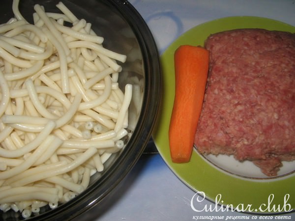 Макароны по "Флотски"