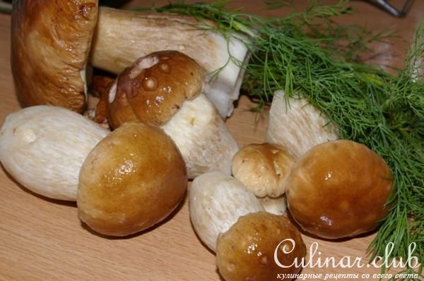 Каннеллони с белыми грибами "Затмение"