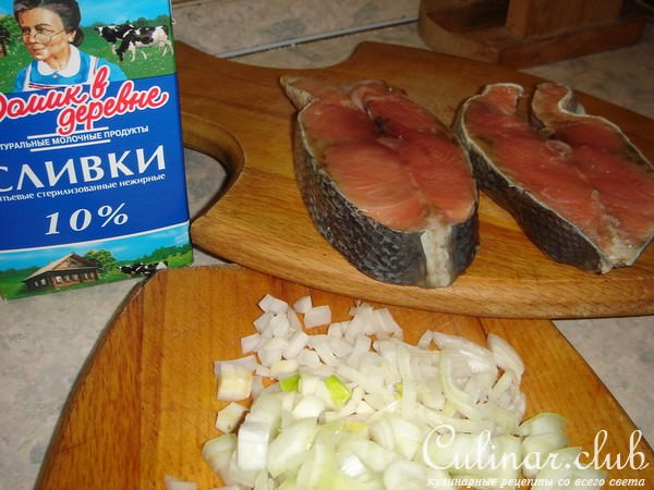 Тальятелле с лососем по домашнему