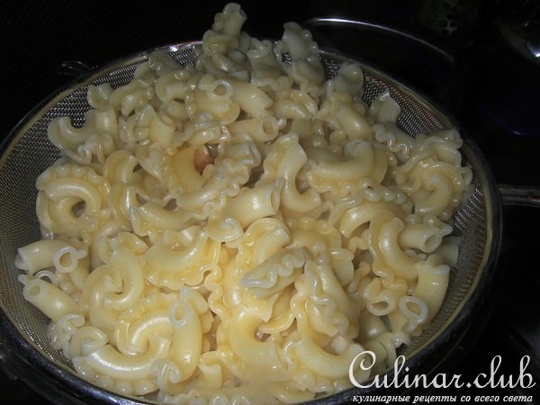 Паста с фенхелем и морепродуктами