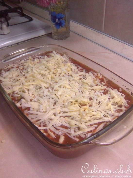 Каннеллони в томатном соусе