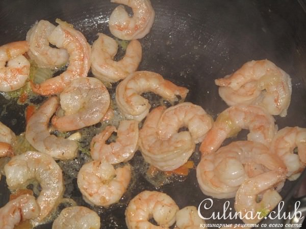 ЖАРЕННАЯ ЛАПША С КРЕВЕТКАМИ И ОВОЩАМИ / egg noodles with shrimps and vegetable / мой вариант