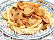  - (Bucatini alla boscaiola)