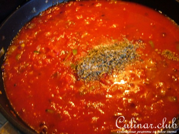 Conchiglioni(ракушки) фаршированые мясом, шпинатом и сыром
