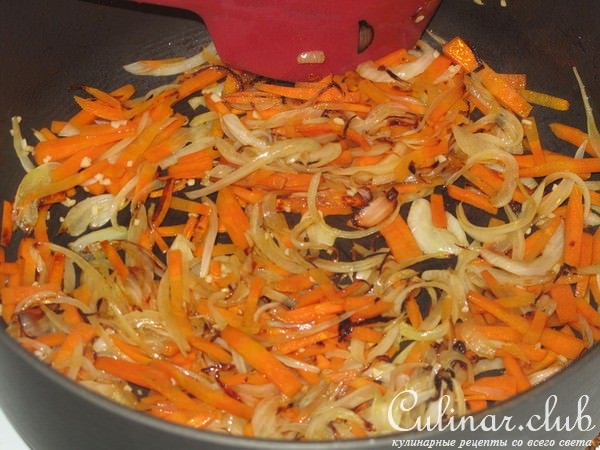 ЖАРЕННАЯ ЛАПША С КРЕВЕТКАМИ И ОВОЩАМИ / egg noodles with shrimps and vegetable / мой вариант