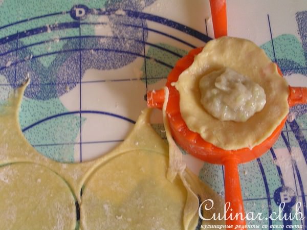 Нежные равиоли с курицей и сельдереем