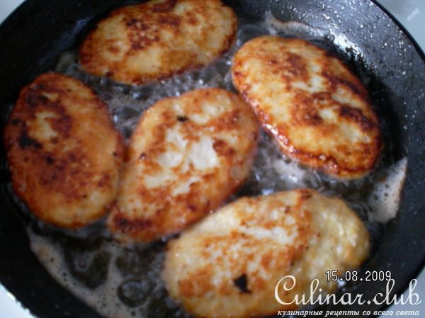 куриные котлетки с овощами