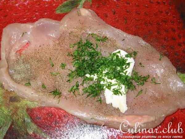 Отбивная из куриной грудки