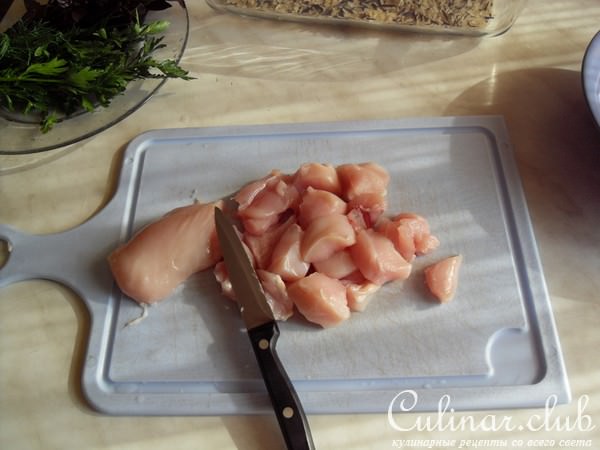 Острая курочка на рисе