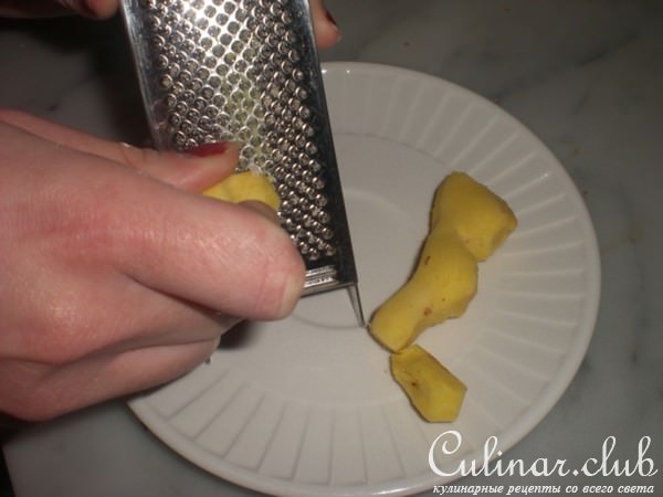 Курочка запечённая с кольраби и овощами