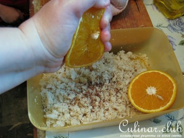 Пряная курица с апельсинами