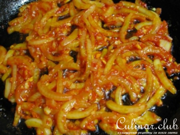 Курица, фаршированная фасолью с макаронами