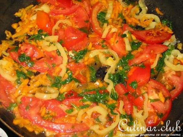 Курица с гречкой томленая в духовке