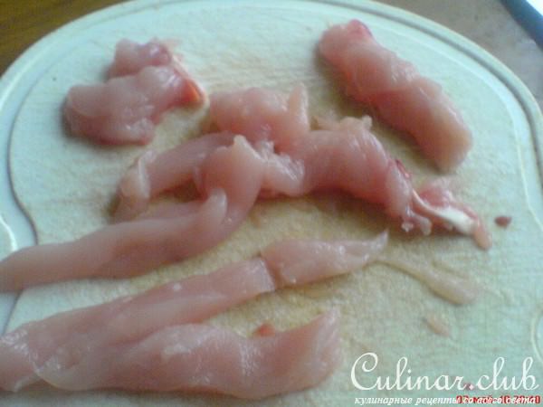 Курица с морковью другим манером