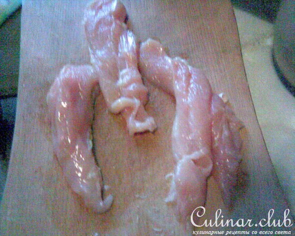 Лимонная куриная грудка