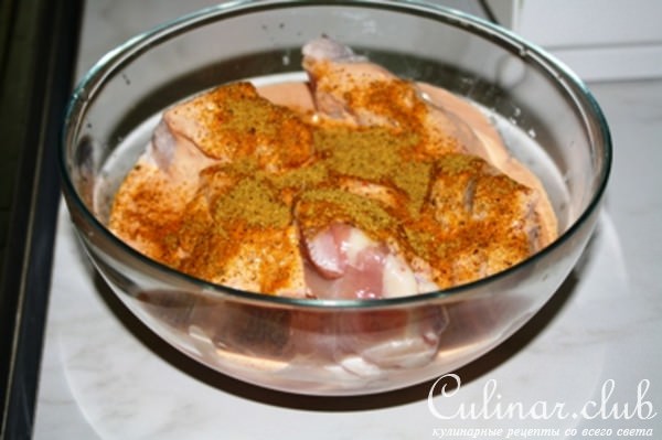 еще один вариант приготовления вкусной курочки
