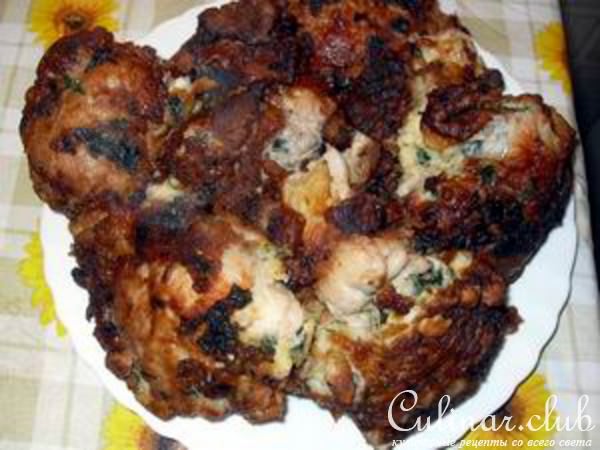 Куриные бедра в кляре
