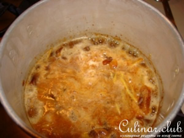 Филе индейки под сладким соусом
