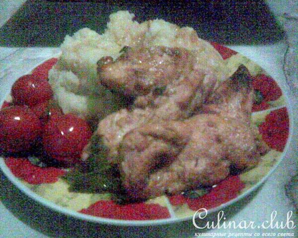 Лимонная куриная грудка