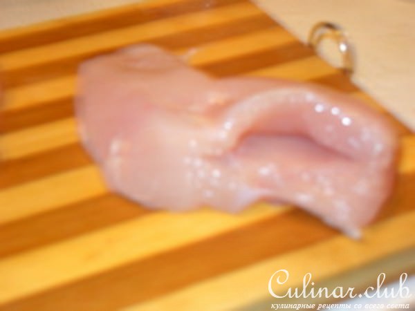 куриные грудки фаршированные, запеченные (вариант)
