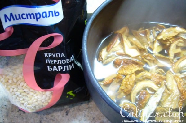 Похлебка с перловкой