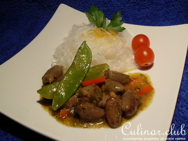 Фаршированные "куриные сердечки"