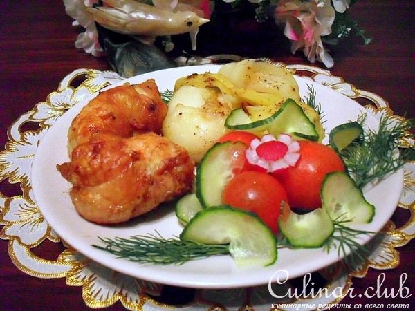 Куриные зразы "Сюрприз"