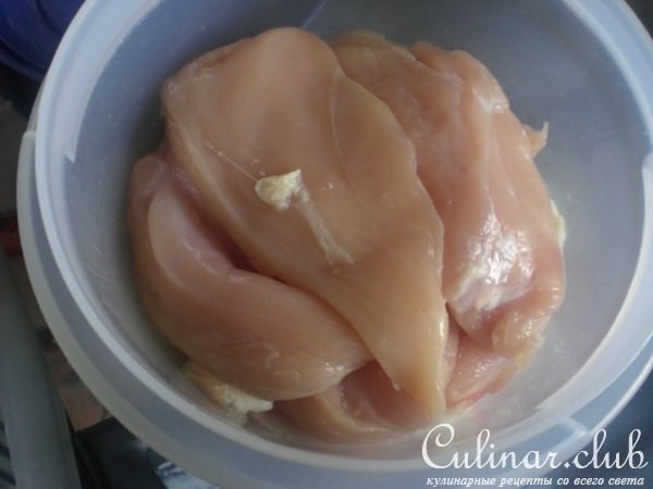 Куринные грудки во вкусном соусе