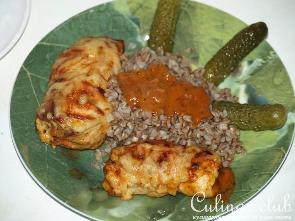 Куриные рулетики