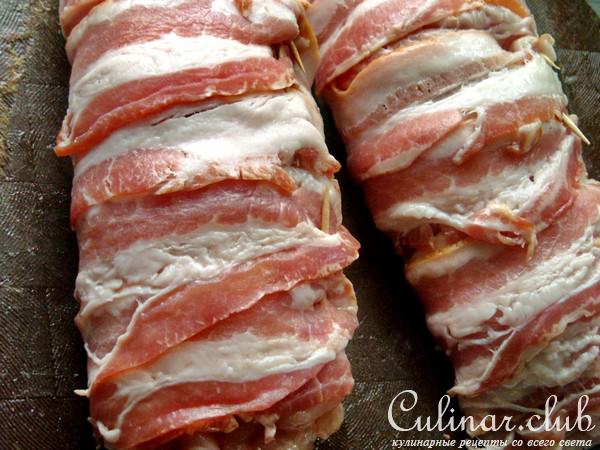 Рулеты из куриной грудки с инжиром