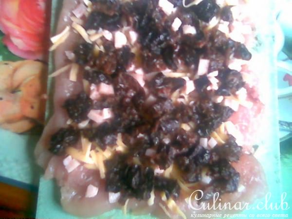 Рулетики куриные
